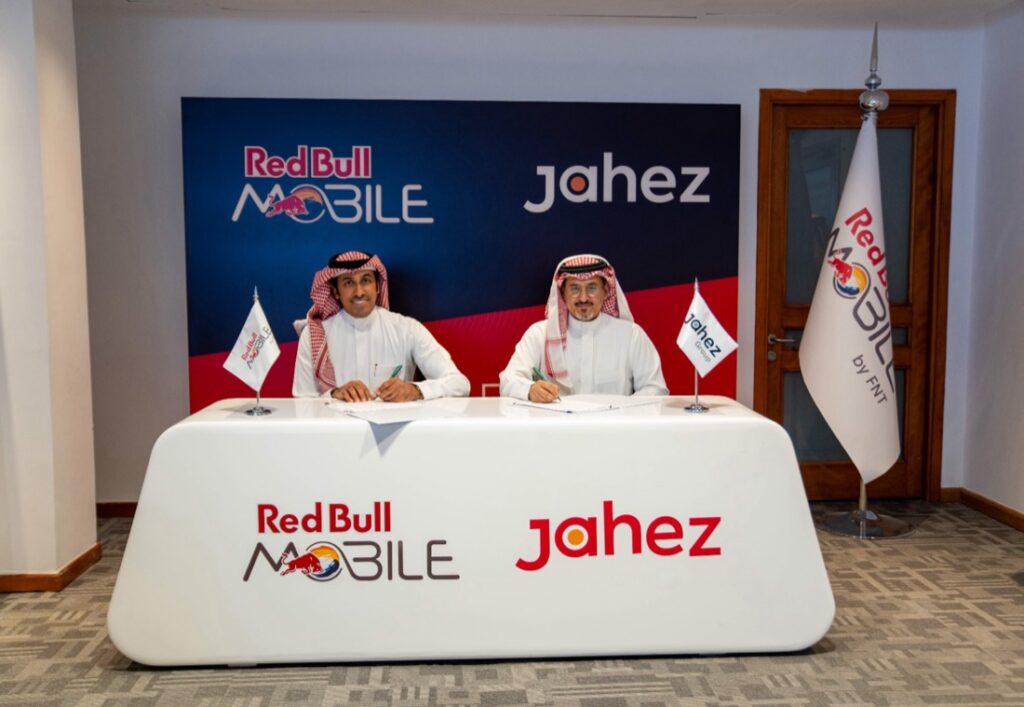 Red Bull MOBILE in Saudi Partners with Jahez Group  